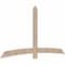 Ekena Millwork Bellingham Smooth Timber Gable Bracket, Douglas Fir, 96"W x 52"H x 1 1/2"D x 5 1/2"F, 13/12 Pitch GBW096X52X0206BEL00SDF - alternate 4